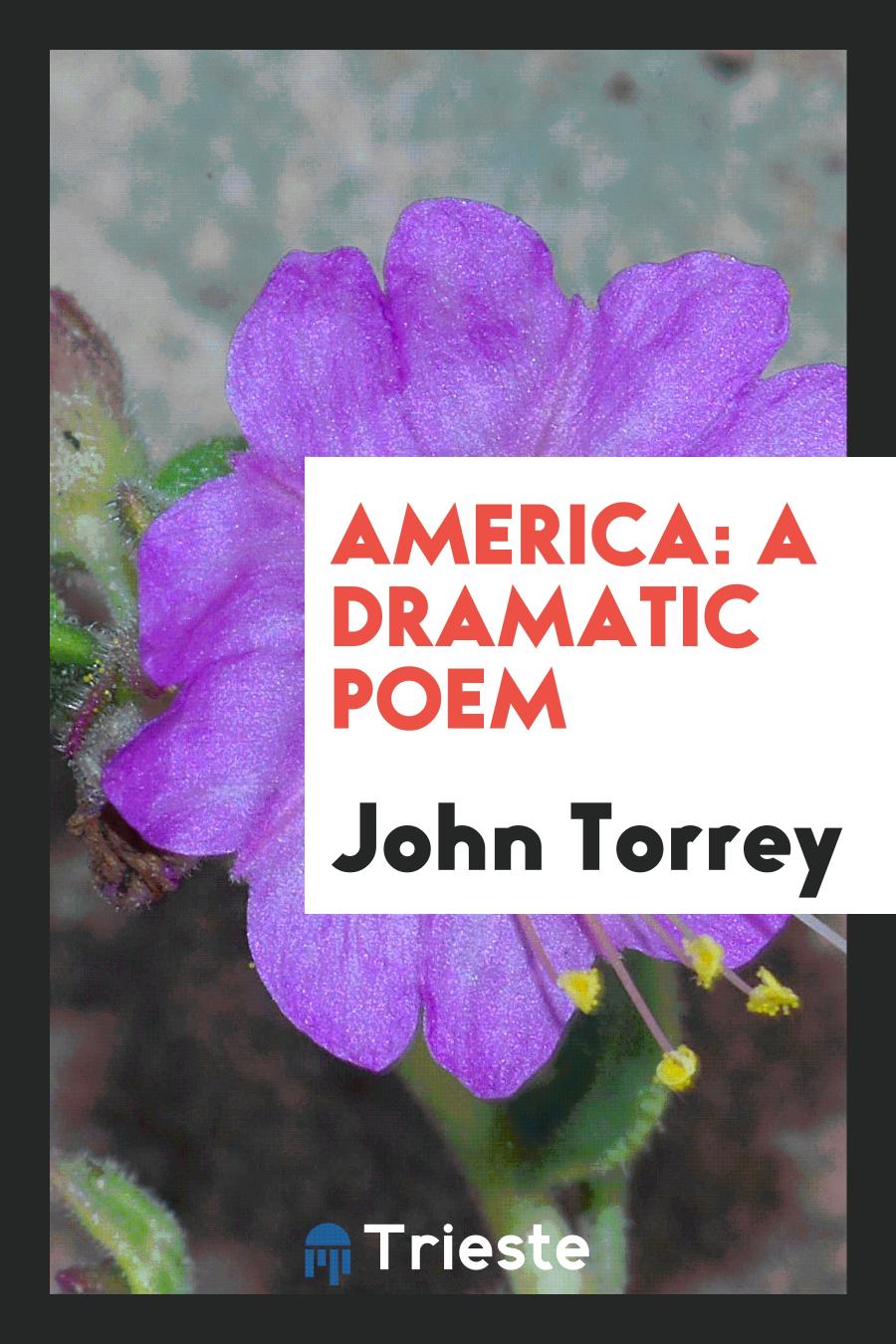 America: A Dramatic Poem